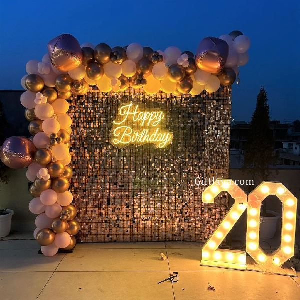 20th birthday decorations discount